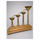 Chapman 4-Tier Brass Cascading Tabletop Fountain
