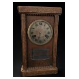 Wood-Cased Mechanical Pendulum Wall Clock