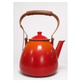Descoware Enamel-Coated Metal Kettle