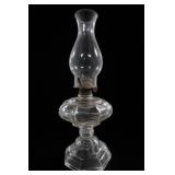 Clear Glass Oil Lamp