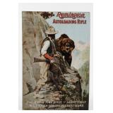 Remington Autoloading Rifle Advertising Sign