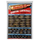 Remington Sporting Cartridges Advertising Sign