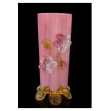 Harrach Pink Opalescent Glass Vase, 1880s–1890s