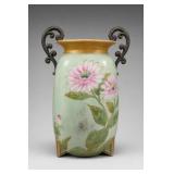Nippon Hand-Painted Porcelain Vase