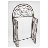 Ornate Metal Wall Mirror Heavy