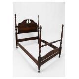 Full Size 4 Post Wood Bed Frame