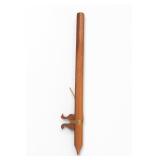 Wooden End-Blown Wind Instrument Flute