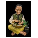 Seated Child Figurine