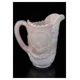 Imperial Slag Glass Windmill Pitcher