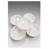 Wedgwood Queens Shape Ceramic Bowls, 9pc