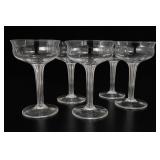 Hollow-Stem Coupe Glasses, 6pc