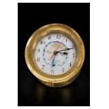 Brass-Tone Tide Clock