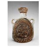 Bellarmine-Style Ceramic Face Jug A. Saffas MCM