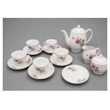 Floral Porcelain Tea Service