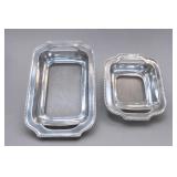 2-Piece Mexican Aluminum Serving Trays