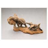 Tuskers Martha & Meg Decorative Elephant