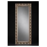 Gold-Tone Filigree Rectangular Vanity Mirror
