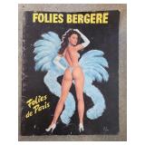 Folies Bergere Folies de Paris Booklet