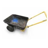 Gorilla Carts GCR-4 2-Wheel Poly Dump Cart