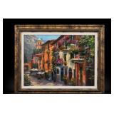 Large Howard Behrens Village Hideaway Print