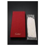 Cartier Presentation With White Gloves