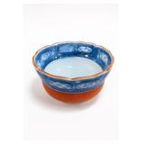 Takahashi Imari Style Japanese Scalloped Bowl
