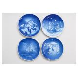 Bing & Grøndahl Juleaften Porcelain Plates, 4