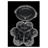 Mikasa Walther Carmen Crystal Serving Dishes