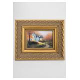 Signed Thomas Kinkade The Blessings Of Artwork