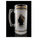 Caesars Palace Frosted Glass Souvenir Stein