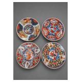 Japanese Imari Decorative Plates, Set of 4