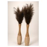 Tyler Orage 64-Inch Woven Floor Vases Pair
