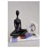 Pilates Three in One Book With Figurine & Frame