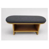 Safavieh Iona Open Shelf Bench With Cushion