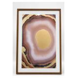 Wendover Golden Geode Framed Wall Art