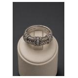 Judith Ripka Sterling Silver Ring Size 8