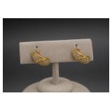 Swarovski Crystal Hoop Earrings Pair