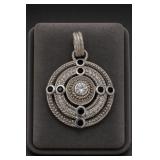 Judith Ripka Sterling Silver Pendant 22g