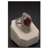 Costume Cocktail Ring Size 8