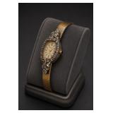 Difonte Ladies Quartz Gold-Tone Watch