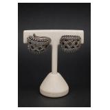 Judith Ripka Sterling Silver Beaded Earrings