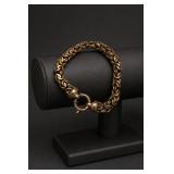 Sterling Silver Byzantine Bracelet 20g