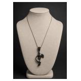 Sterling Silver Kokopelli Pendant Necklace