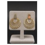 Kendra Scott Sunburst Circular Drop Earrings