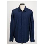 Society of Threads XXL Slim Fit Polka Dot Shirt