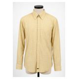 Structure 100% Cotton Plaid Shirt Size S