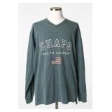 Chaps Ralph Lauren 100% Cotton Long Sleeve Shirt