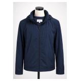 Calvin Klein Navy Hooded Jacket Size L