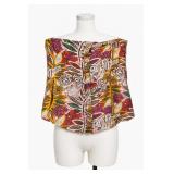 Milly Boutique Printed Button-Front Blouse