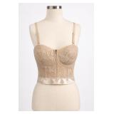 Love Culture Lace Bustier Corset, Size L